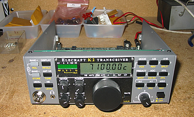 Elecraft K2
          First Test