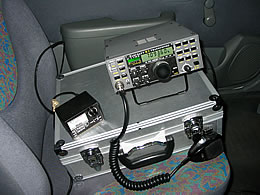 Elecraft K2 Operating Position Closeup