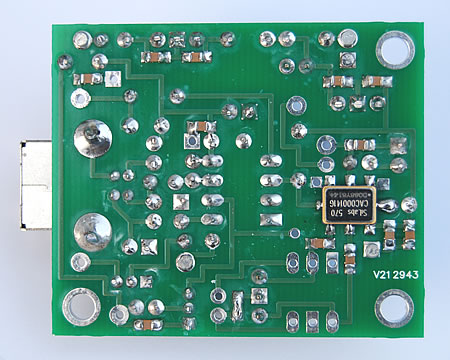 SI570 USB Synth Board - Bottom